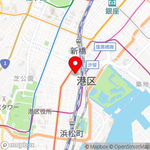 ファミリーマート 汐留イタリア街店の地図