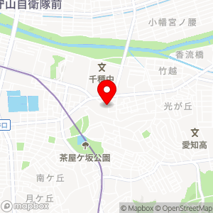 FK汁谷町駐車場の地図