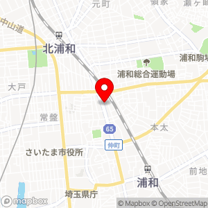 ローソン さいたま浦和常盤店の地図