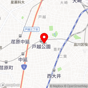 三井のリパーク 戸越公園駅前第2の地図