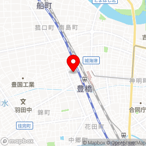 名鉄協商パーキング 豊橋西立体駐車場の地図