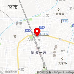 名鉄協商パーキング 一宮栄2丁目の地図