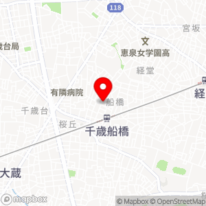 ファミリーマート 千歳船橋駅北店の地図