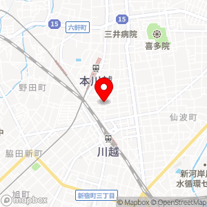 東洋CARMAX 川越の地図