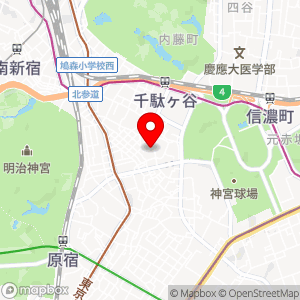 アークセル 千駄ヶ谷駐車場の地図