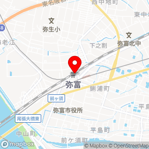 弥富駅月極駐車場の地図