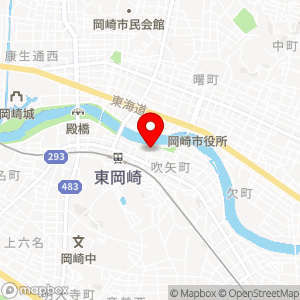 名鉄協商パーキング 岡崎吹矢町第2の地図