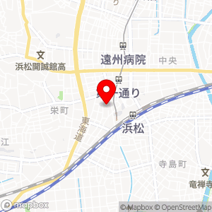 NPC24H 浜松千歳町パーキング（浜松駅・新浜松駅すぐそば）の地図