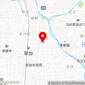 タイムズ 草加住吉第2の地図