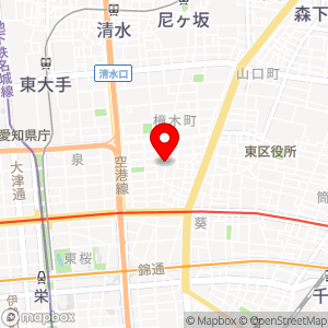 名鉄協商パーキング ひがし泉第6の地図