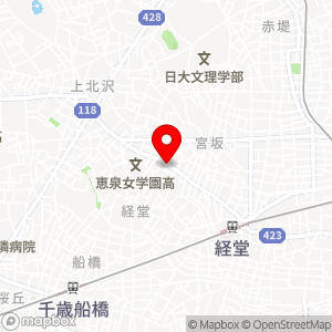 まいばすけっと 経堂2丁目店の地図