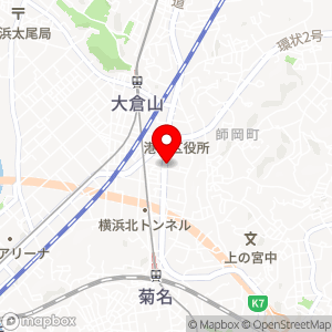 タイムズ オリンピック大倉山第2の地図