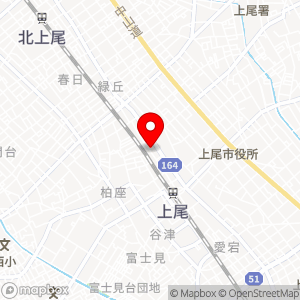 三井のリパーク 上尾上町1丁目第2の地図