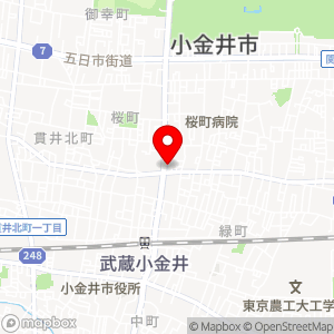 セブン-イレブン ムサシ小金井北口店の地図