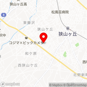 NPC24H 狭山ヶ丘の地図