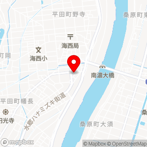 ローソン 海津平田幡長店の地図
