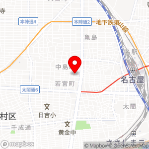 名鉄協商パーキング 中島町第4の地図
