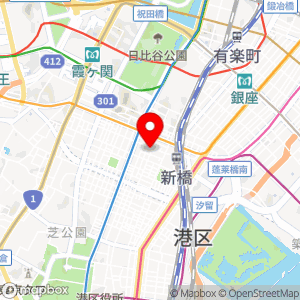 セブン-イレブン 新橋2丁目店の地図