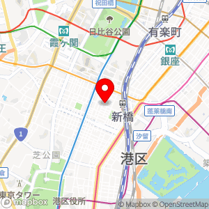 レンブラントキャビン＆スパ新橋 ライオンサウナ新橋の地図