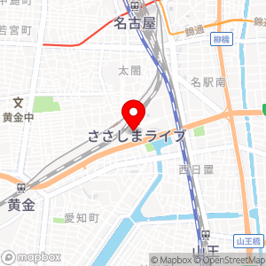 ローソン ささしまライブ駅前店の地図