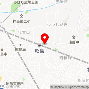 こだわりや 昭島店の地図