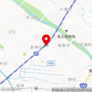田井ハイツ月極駐車場の地図