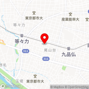 ファミリーマート 尾山台駅南店の地図