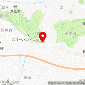 タイムズ 茅ヶ崎甘沼の地図