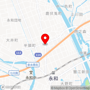 セブン-イレブン 津島鹿伏兎町店の地図