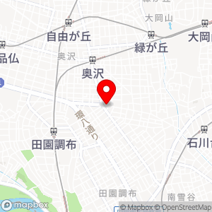 三井のリパーク 東玉川1丁目の地図