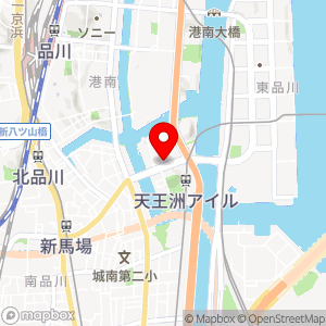 エコロパーク レガリス品川天王洲ベイサイドコートの地図