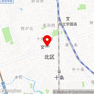 OKストア 十条店の地図