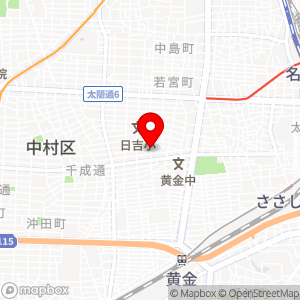 名鉄協商パーキング 二ツ橋町の地図