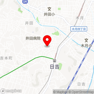 パークジャパン 日吉本町第1の地図