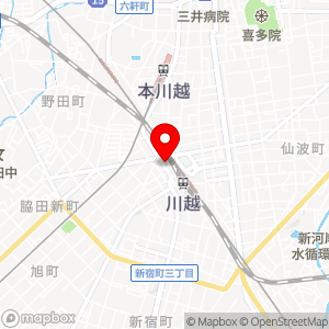 タイムズ 川越駅西口第5の地図