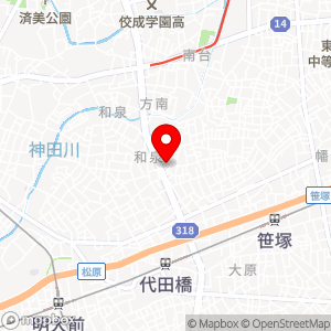 タイムズ ドン・キホーテ環七方南町店の地図