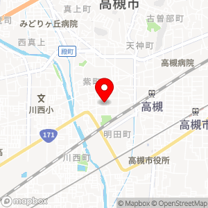 ミニストップ 芥川町3丁目店の地図