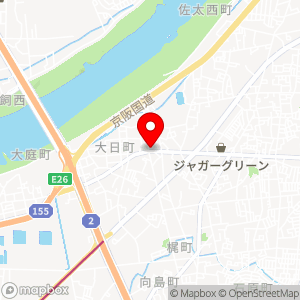 ファミリーマート 守口佐太中町二丁目店の地図