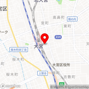 ローソン 大宮南銀座店の地図