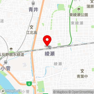 ファミリーマート 綾瀬駅前店の地図