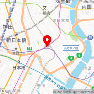 ローソン 人形町駅前店の地図