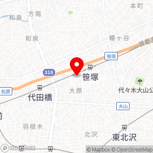 三井のリパーク コーシャハイム笹塚の地図