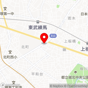 公社駐車場 練馬北町陸橋の地図