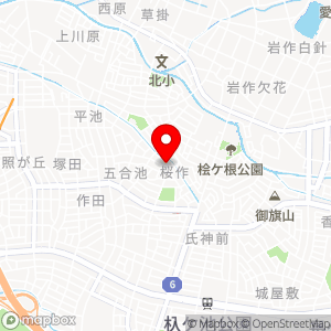 長久手二番館駐車場の地図