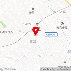 コモディイイダ 七里店の地図