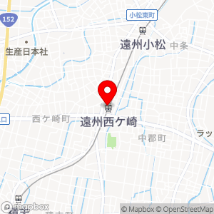 遠鉄西ヶ崎駅（西Ａ）パーキングの地図