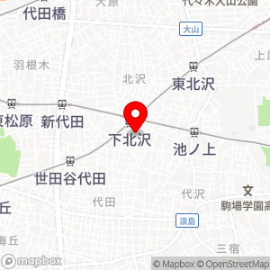ファミリーマート 下北沢駅南店の地図