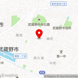ローソン 武蔵野西久保三丁目店の地図