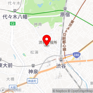 タイムズ 渋谷宇田川町の地図