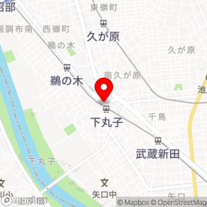 東急ライファ 下丸子パーキングの地図